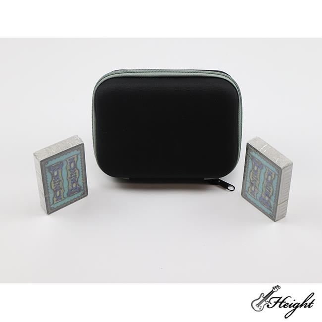 grey color portable game card case