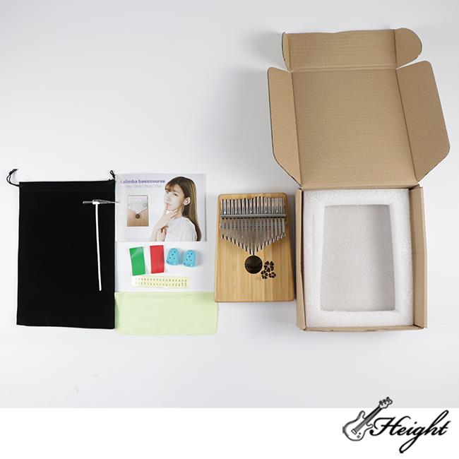 kalimba 17 key packing