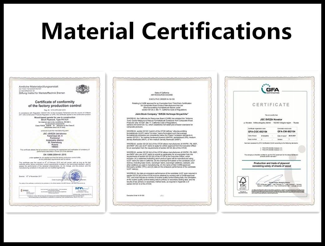 Heightg Dice Tray Material Certifications