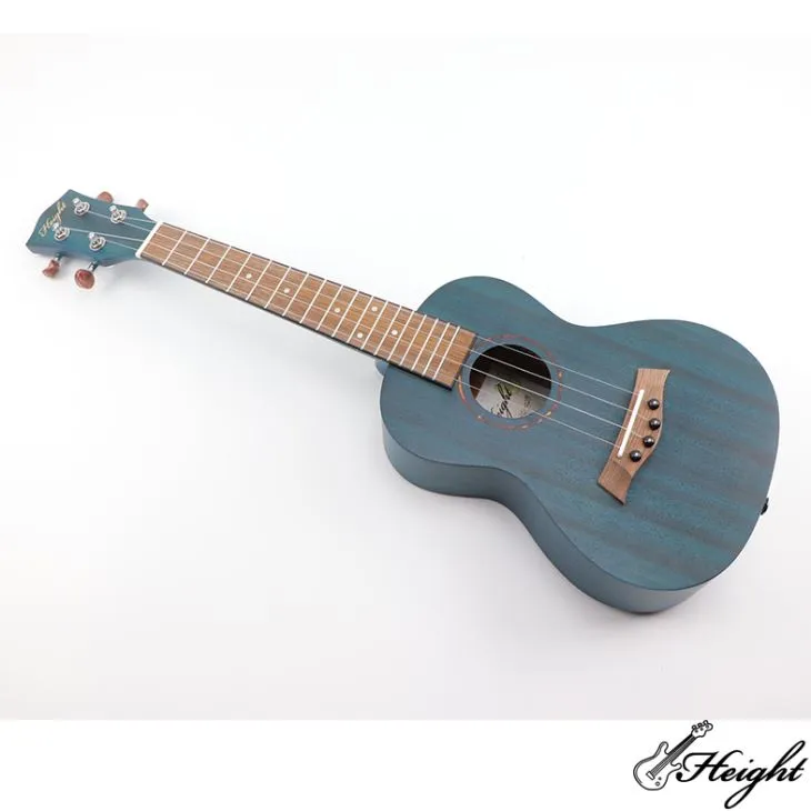 Blue Beginner Mahogany Ukulele