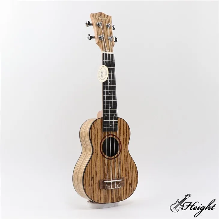  21 Inch Zebra Wood UKULELE