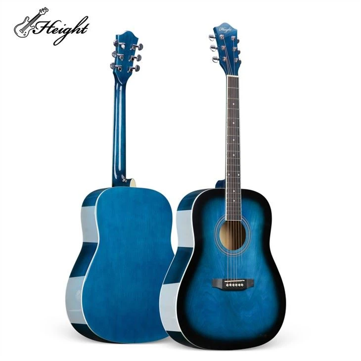 Black Glossy Childrens Acoustic Guitar For Shop