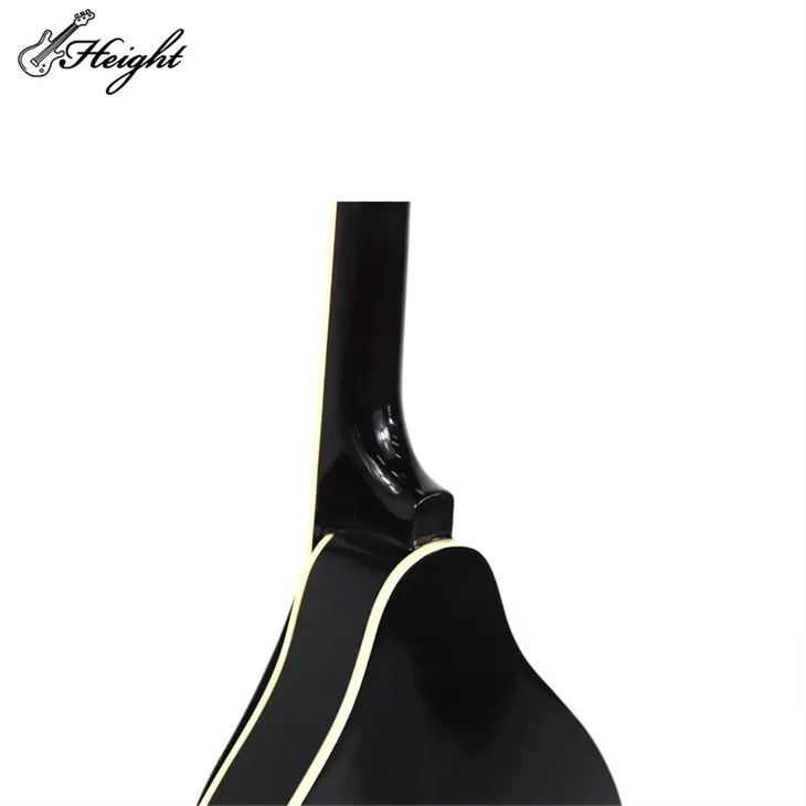 Orange Burst Mandolin-detail