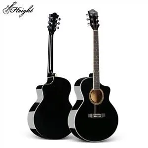 Gitar Akustik Kayu Bass Perjalanan Terbaik