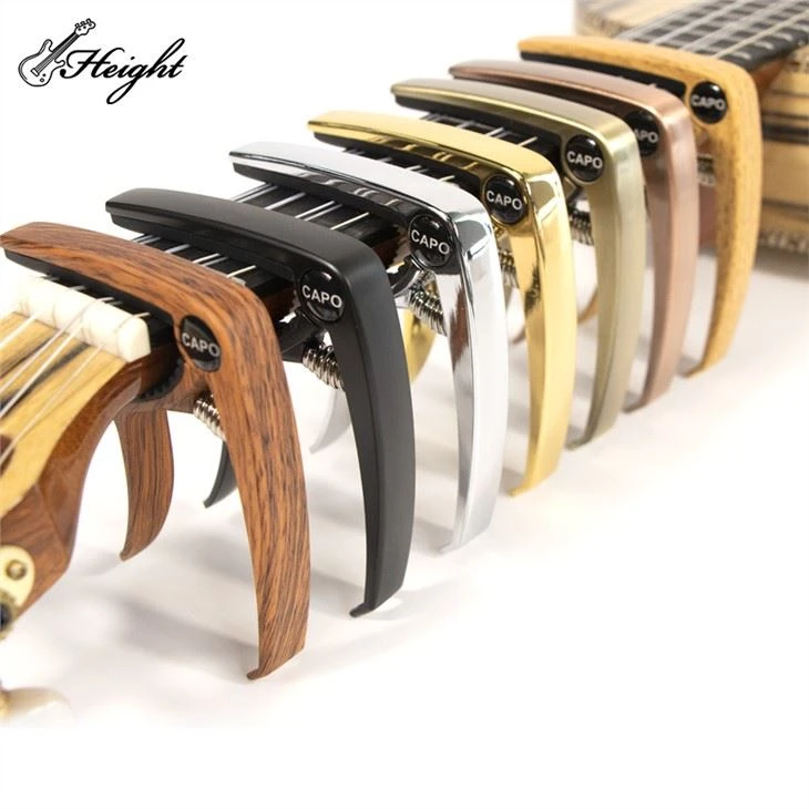 Kayu Grain Gitar Capo Untuk Toko Musik