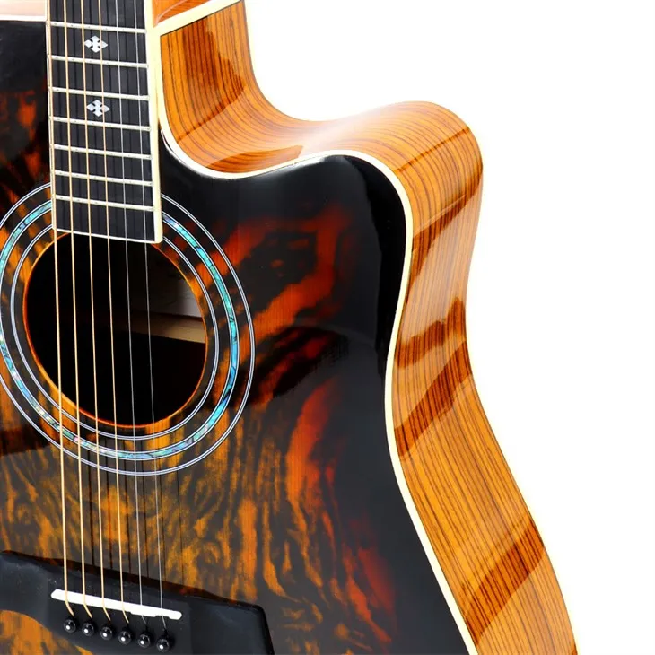 Solid Top Spruce Wood 41 Inch Acoustic Guitar