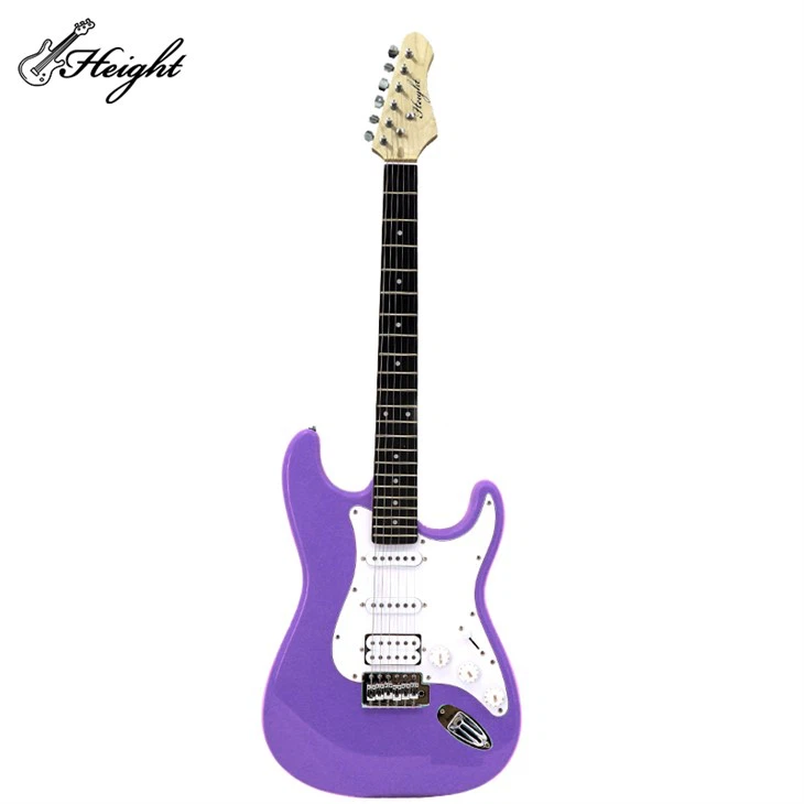 ST 6 String Electric Guitar Electric Guitar Body Solid Bass Wood